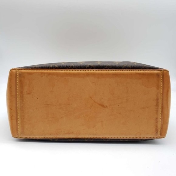 100% Authentic Louis Vuitton Cabas Mezzo Browns Monogram Tote Bag #0695 - Picture 6 of 16